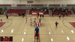 Johnstown-Monroe volleyball highlights Worthington Christian High School