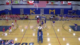 Kellenberg Memorial volleyball highlights St. John the Baptist