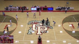 Crown Point volleyball highlights Merrillville High School
