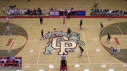 Crown Point volleyball highlights Valparaiso High School