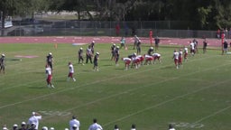 Palm Harbor University football highlights Manatee High School