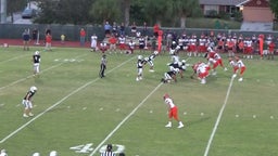 Lemon Bay football highlights St. John Neumann Catholic High School