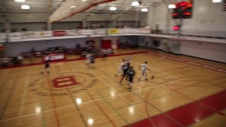 Sturgis West basketball highlights vs. Nantucket High School