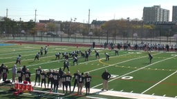 Grand Street Campus football highlights vs. Beach Channel