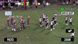 Purvis football highlights Bassfield High School