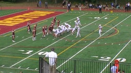 Saint John Paul the Great Catholic football highlights Bishop Ireton High School