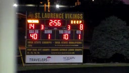 St. Laurence football highlights Immaculate Conception High School
