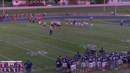 Hudson football highlights Grundy Center High School