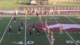 Cannon football highlights North Raleigh Christian Academy High School