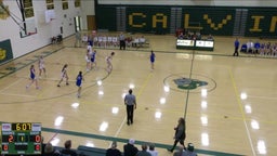 Hopkins girls basketball highlights Calvin Christian High School