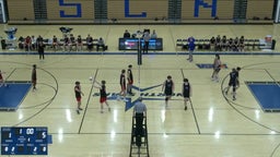 St. Charles North boys volleyball highlights Glenbard East High School