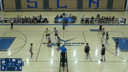 St. Charles North boys volleyball highlights Glenbard North High School