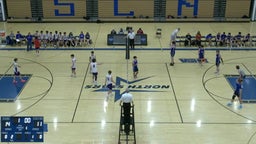St. Charles North boys volleyball highlights Hoffman Estates High School