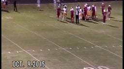 Vinton football highlights vs. Kinder