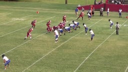 Little Axe football highlights Crooked Oak High School