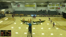Monroeville volleyball highlights Mapleton High School