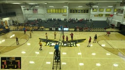 Monroeville volleyball highlights Mansfield Christian High School