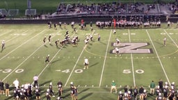 Lebanon football highlights Zionsville