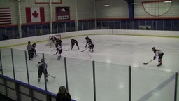 Milton Academy girls ice hockey highlights Lawrence Academy High School