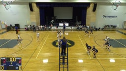 Lucas Christian Academy volleyball highlights Cornerstone Christian Academy High