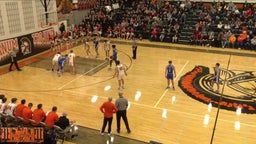 Arcanum basketball highlights Franklin Monroe High School