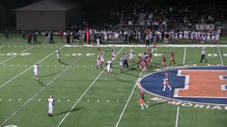 Maine South football highlights vs. Evanston High School