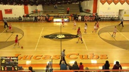 Mansfield Christian girls basketball highlights Lucas High School