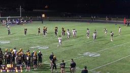 Center Point-Urbana football highlights Vinton-Shellsburg High School