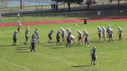 New Milford football highlights vs. Pompton Lakes High School