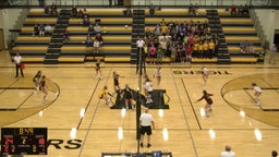 Northwestern volleyball highlights Barron High School
