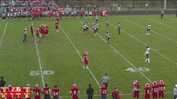 Laingsburg football highlights Saranac High School