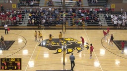 Fargo South volleyball highlights Fargo Shanley High School