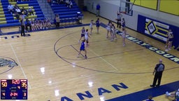 South Harrison girls basketball highlights East Buchanan High School