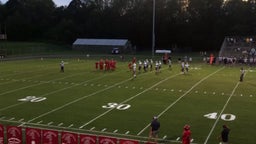 West Lincoln football highlights East Burke High School