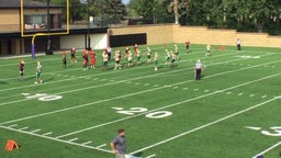 Racine Case football highlights Racine Park