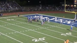 Jones football highlights La Vernia High School