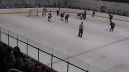 North Branford ice hockey highlights vs. North Haven High