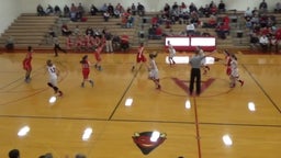Arlington girls basketball highlights Vanlue High School