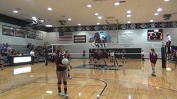 Berthoud volleyball highlights vs. Roosevelt High