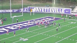 Cabot football highlights Fayetteville High School