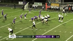 Muscatine football highlights Iowa City West