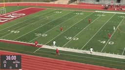 Everman soccer highlights Burleson High School vs Everman High