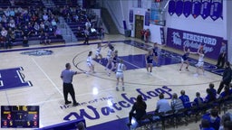 Beresford girls basketball highlights Garretson High School