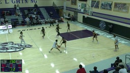 Long Reach basketball highlights Mt. Hebron High School