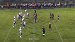 New Prairie football highlights vs. Clay High School