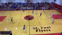 Port Clinton basketball highlights St. Paul High School vs Edison High