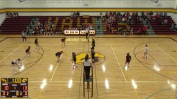 George-Little Rock volleyball highlights Hartley-Melvin-Sanborn High School