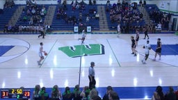 Porter Ridge basketball highlights Weddington High School