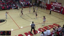 Vermillion girls basketball highlights Dakota Valley High School