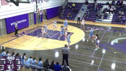 Stoughton girls basketball highlights Watertown High
